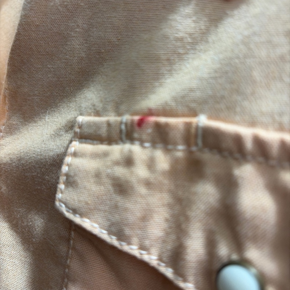 CE Schmidt Button-Up Shirt Snap Buttons Western - Picture 5 of 5